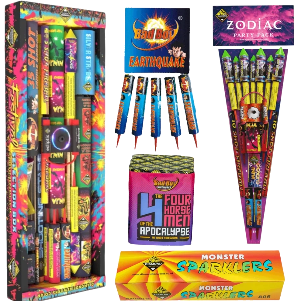 £50 firework display package