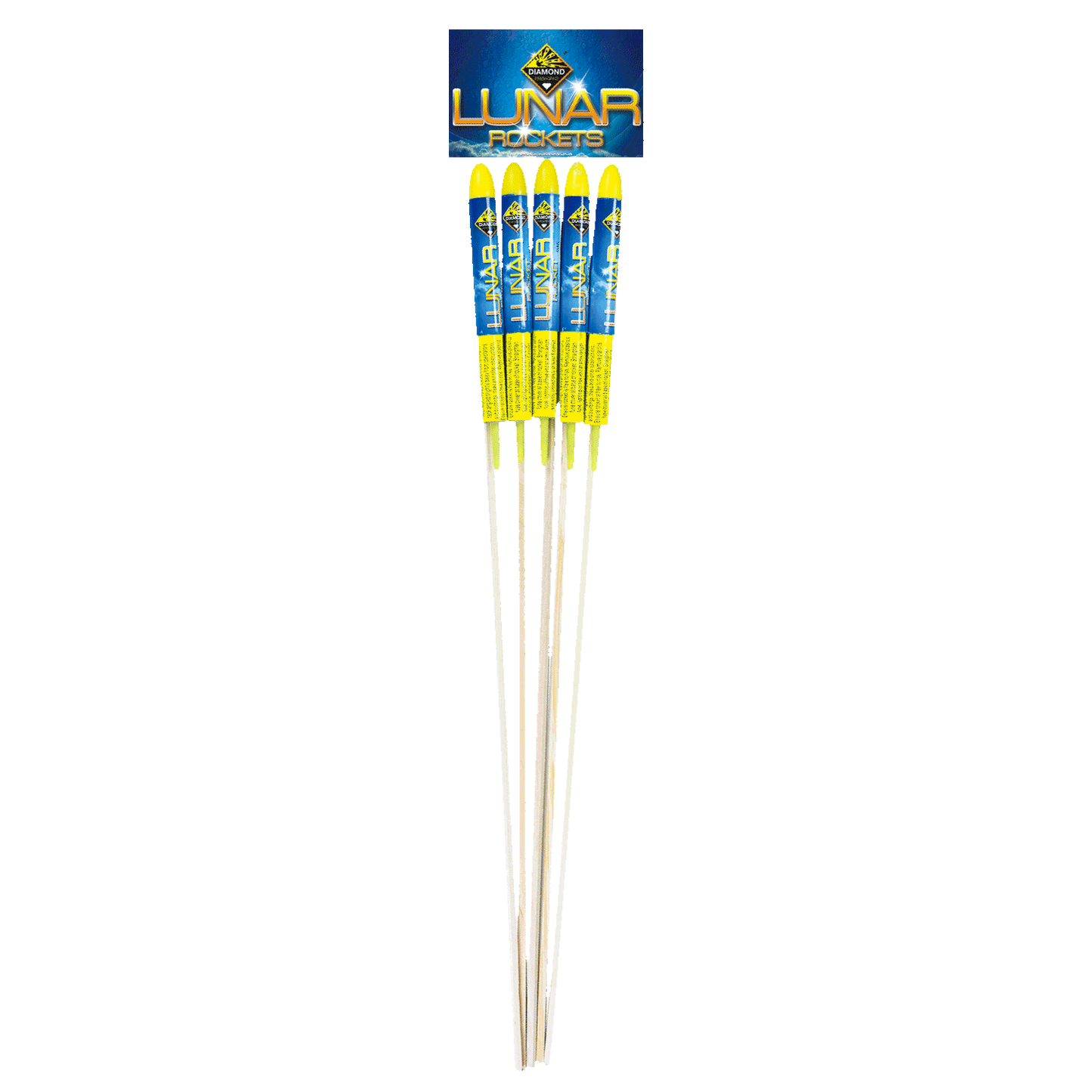 36 packs of lunar rockets