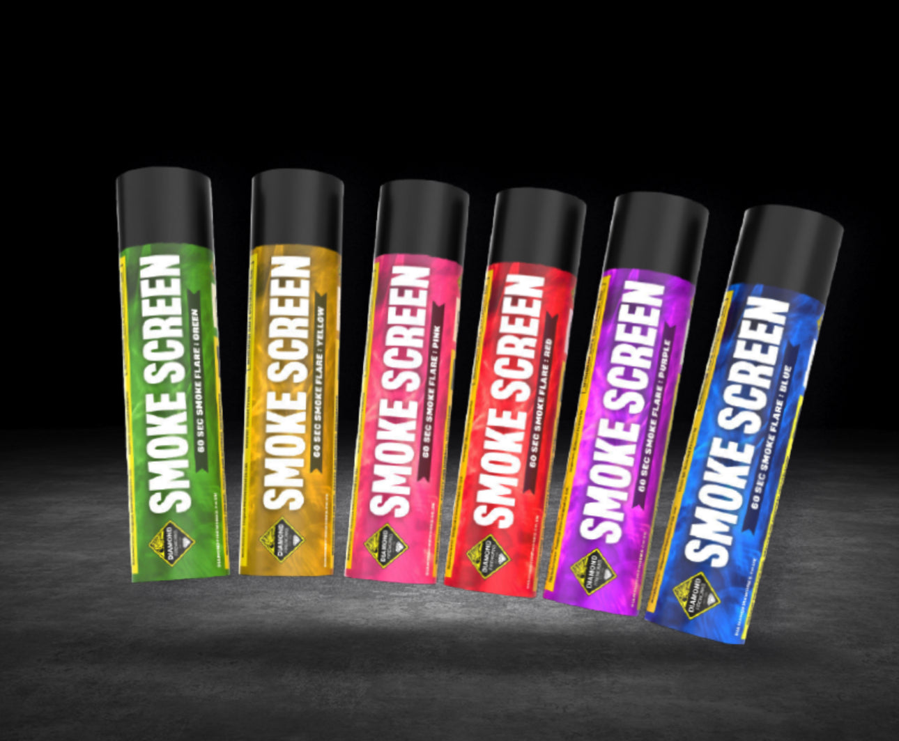 DIAMOND SMOKE FLARE BLUE