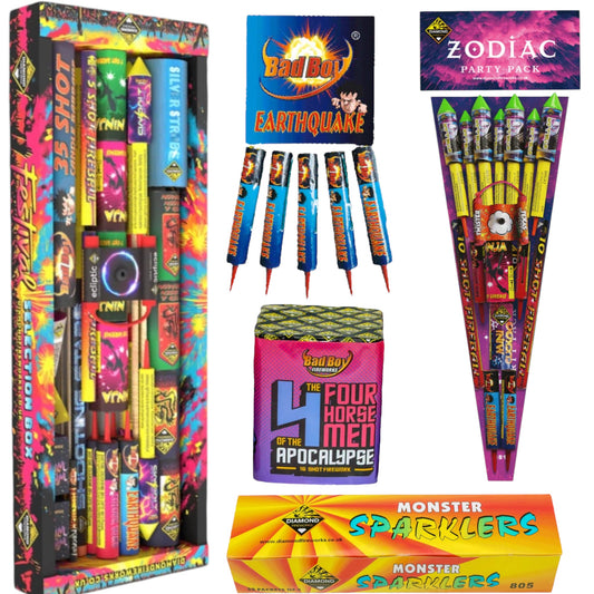 £50 firework display package
