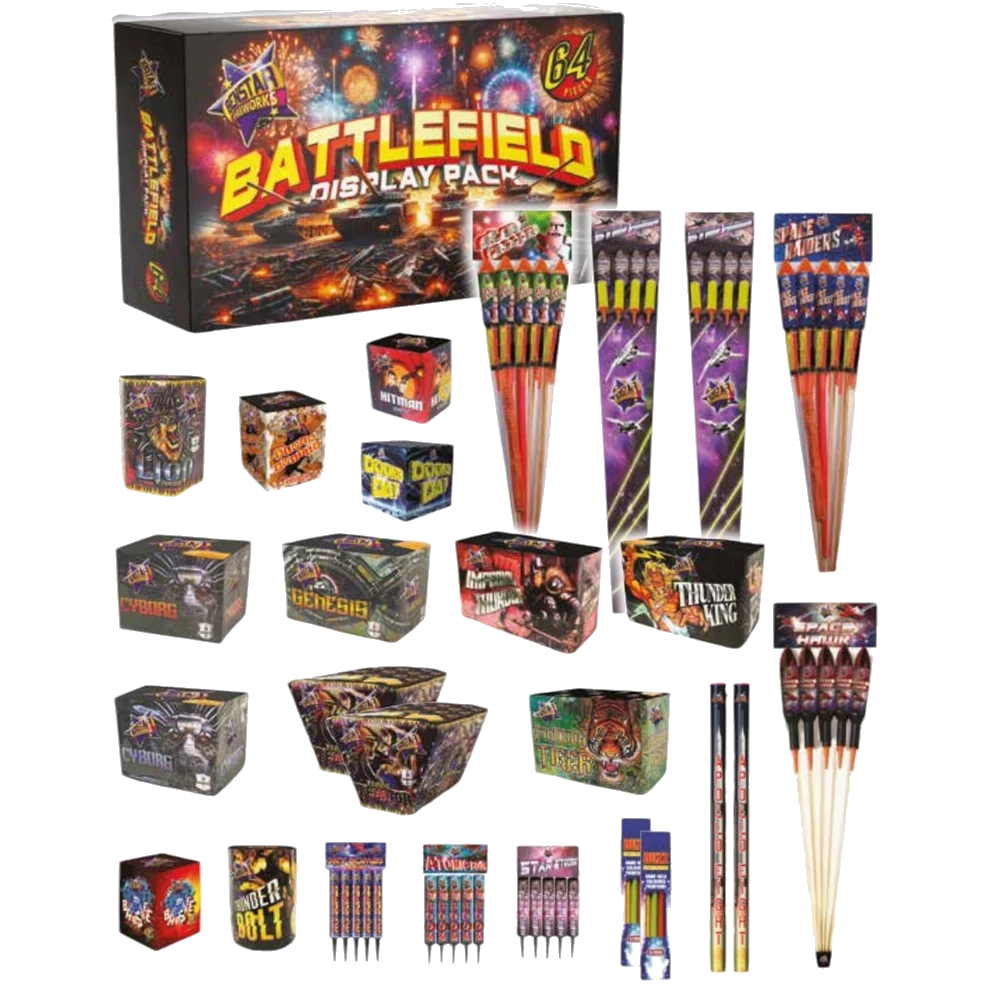 Battlefield Display Pack – Complete Firework Selection