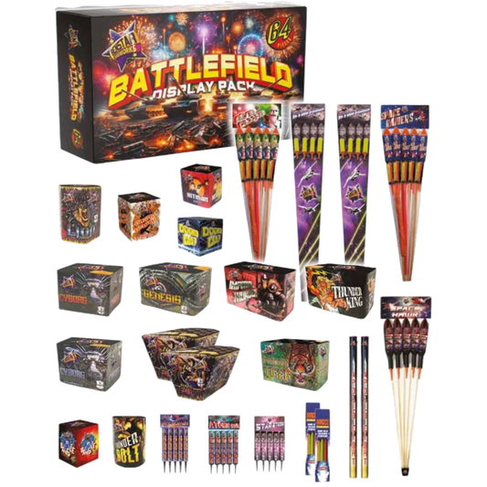 Battlefield Display Pack – Complete Firework Selection