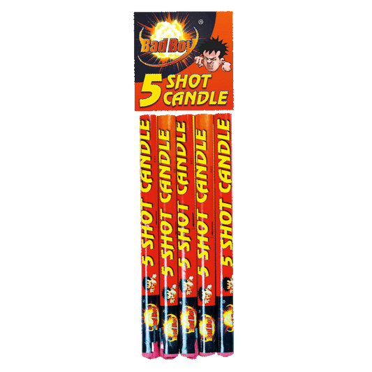 36 packs of badboy 5 shot candle