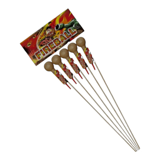 10 packs of fireball rockets