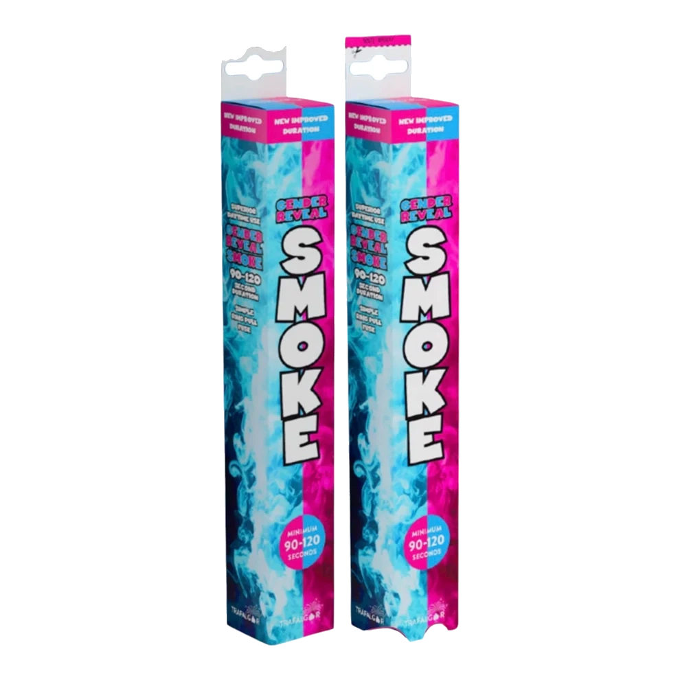 Gender Reveal Hand Held Smoke Blue or Pink