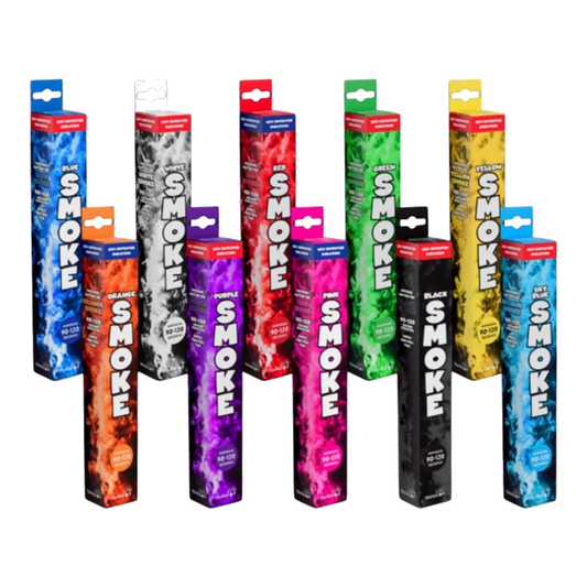 Hand Held Smoke Flares 90–120 Seconds (PROFESSIONAL QUALITY)